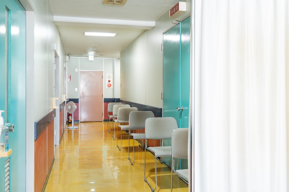 発熱患者様用待合スペース
